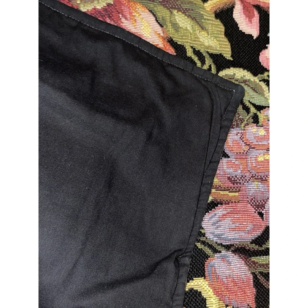 Vintage Eve's Floral Paradise A Belgium- Woven Jacquard tapestry‎ Horizontal